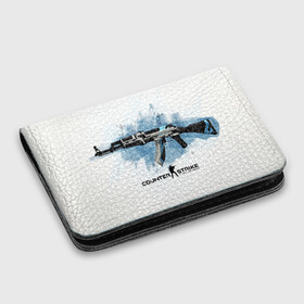 Картхолдер с принтом с принтом COUNTER STRIKE в городе Новоалтайск, натуральная матовая кожа | размер 7,3 х 10 см; кардхолдер имеет 4 кармана для карт; | Тематика изображения на принте: awp | counter strike | cs go | cs go global offensive | hyper beast | skin cs | team cs | команды cs | скины оружия | скоростной зверь | хайпер бист