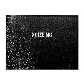 Обложка для студенческого билета с принтом NOIZE MC в городе Новоалтайск, натуральная кожа | Размер: 11*8 см; Печать на всей внешней стороне | noize mc