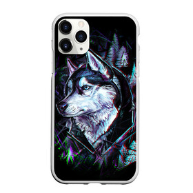 Чехол для iPhone 11 Pro матовый Хаски: в городе Новоалтайск, Силикон |  | волк | лес | рисунок | хаски
