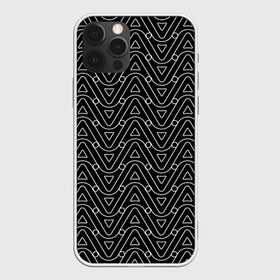 Чехол для iPhone 12 Pro Max с принтом Плавная Геометрия в городе Новоалтайск, Силикон |  | волны | геометрия | линии | минимализм | плавная геометрия | треугольники