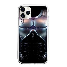Чехол для iPhone 11 Pro матовый с принтом Робокоп в городе Новоалтайск, Силикон |  | Тематика изображения на принте: 90 е | robocop | броня | железный | костюм | машина | робот | стальной | торс