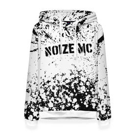 Женская толстовка 3D с принтом NOIZE MC в городе Новоалтайск, 100% полиэстер  | двухслойный капюшон со шнурком для регулировки, мягкие манжеты на рукавах и по низу толстовки, спереди карман-кенгуру с мягким внутренним слоем. | noize mc | rap | все как у людей | гой еси | нойз мс | рэп | чайлдфри.