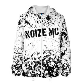 Мужская куртка 3D с принтом NOIZE MC в городе Новоалтайск, ткань верха — 100% полиэстер, подклад — флис | прямой крой, подол и капюшон оформлены резинкой с фиксаторами, два кармана без застежек по бокам, один большой потайной карман на груди. Карман на груди застегивается на липучку | Тематика изображения на принте: noize mc | rap | все как у людей | гой еси | нойз мс | рэп | чайлдфри.