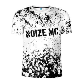Мужская футболка 3D спортивная с принтом NOIZE MC в городе Новоалтайск, 100% полиэстер с улучшенными характеристиками | приталенный силуэт, круглая горловина, широкие плечи, сужается к линии бедра | noize mc | rap | все как у людей | гой еси | нойз мс | рэп | чайлдфри.
