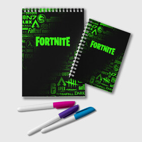 Блокнот с принтом FORTNITE НОВЫЙ СЕЗОН в городе Новоалтайск, 100% бумага | 48 листов, плотность листов — 60 г/м2, плотность картонной обложки — 250 г/м2. Листы скреплены удобной пружинной спиралью. Цвет линий — светло-серый
 | Тематика изображения на принте: 10 | battle | fort | fortnite | royale | season | битва | королевская | новый | сезон | форт | фортнайт