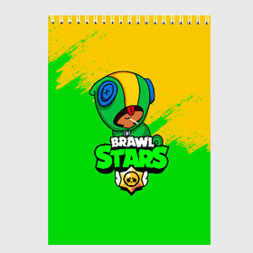 Скетчбук с принтом BRAWL STARS LEON в городе Новоалтайск, 100% бумага
 | 48 листов, плотность листов — 100 г/м2, плотность картонной обложки — 250 г/м2. Листы скреплены сверху удобной пружинной спиралью | brawl stars | bull | colt | leon | stars | берли | бо | брок | ворон | джесси | динамайк | дэррил | кольт | леон | мортис | нита | пайпер | пенни | поко | пэм | рикошет | спайк | тара | фрэнк | шелли | эль примо