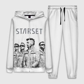 Женский костюм 3D с принтом Starset Band в городе Новоалтайск,  |  | logo | rock | starset | лого | рок | старсет