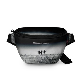 Поясная сумка 3D с принтом Гражданская оборона в городе Новоалтайск, 100% полиэстер | плотная ткань, ремень с регулируемой длиной, внутри несколько карманов для мелочей, основное отделение и карман с обратной стороны сумки застегиваются на молнию | гр.об. | гражданская оборона | гроб | группа | егор летов | константин рябинов | наталья чумакова | панк | посев | рок | российская | сибирский андеграунд | советская | янка дягилева