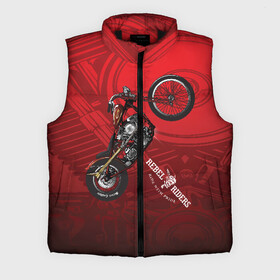 Мужской жилет утепленный 3D с принтом Vintage chopper motorcycle в городе Новоалтайск,  |  | bike | crash | drift | extreme | jawa | motor cycle | motorbike | motorcycle | race | racing | rally | turbo | автомобил | быстрый | классика | мотоцикл | скремблер | экстрим