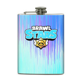 Фляга с принтом Brawl Stars в городе Новоалтайск, металлический корпус | емкость 0,22 л, размер 125 х 94 мм. Виниловая наклейка запечатывается полностью | Тематика изображения на принте: brawl | bs | fails | leon | stars | supercell | tick | бой | босс | бравл | броубол | бс | герои | драка | звезд | осада | сейф | старс | цель