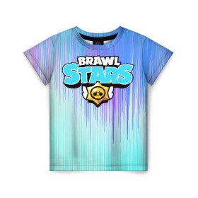 Детская футболка 3D с принтом Brawl Stars в городе Новоалтайск, 100% гипоаллергенный полиэфир | прямой крой, круглый вырез горловины, длина до линии бедер, чуть спущенное плечо, ткань немного тянется | brawl | bs | fails | leon | stars | supercell | tick | бой | босс | бравл | броубол | бс | герои | драка | звезд | осада | сейф | старс | цель