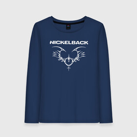 Женский лонгслив хлопок с принтом Nickelback в городе Новоалтайск, 100% хлопок |  | back | nickel | nickelback | альтернативный | вот ваша сдача | группа | дэниел адэр | майк крюгер | метал | никелбек | никель | никл бек | постгранж | райан пик | рок | хард | хардрок | чед крюгер