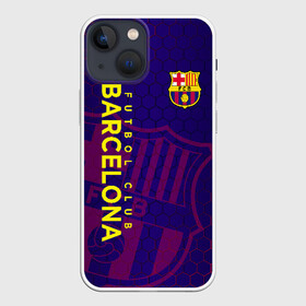 Чехол для iPhone 13 mini с принтом Барселона в городе Новоалтайск,  |  | barcelona | fcb | барса | барселона | форма | футбол | футболист | футбольный клуб