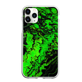 Чехол для iPhone 11 Pro Max матовый с принтом Тёмные зеленые краски в городе Новоалтайск, Силикон |  | abstract | acrylic | art | color | liquid | modern | paint | painting | splash | абстракция | акрил | арт | брызги | жидкость | искусство | краска | рисунок | современный