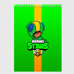 Скетчбук с принтом BRAWL STARS LEON в городе Новоалтайск, 100% бумага
 | 48 листов, плотность листов — 100 г/м2, плотность картонной обложки — 250 г/м2. Листы скреплены сверху удобной пружинной спиралью | brawl stars | bull | colt | leon | stars | берли | бо | брок | ворон | джесси | динамайк | дэррил | кольт | леон | мортис | нита | пайпер | пенни | поко | пэм | рикошет | спайк | тара | фрэнк | шелли | эль примо