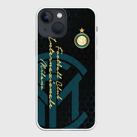 Чехол для iPhone 13 mini с принтом Интер в городе Новоалтайск,  |  | football club internazionale milano | inter | internazionale | nerazzurri | интер | интер милан | интернационале | форма | футбол | футболист | футбольная | футбольный клуб