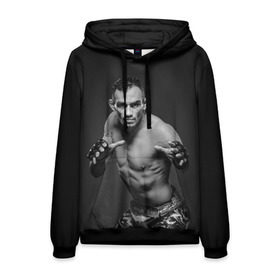 Мужская толстовка 3D с принтом Tony Ferguson в городе Новоалтайск, 100% полиэстер | двухслойный капюшон со шнурком для регулировки, мягкие манжеты на рукавах и по низу толстовки, спереди карман-кенгуру с мягким внутренним слоем. | el cucuy | ferguson | goin diamond | mma | tony | ufc | бабай. бабайка | бокс | борьба | джиу джитсу | тони | фергюсон | эль кукуй