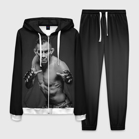 Мужской костюм 3D с принтом Tony Ferguson в городе Новоалтайск, 100% полиэстер | Манжеты и пояс оформлены тканевой резинкой, двухслойный капюшон со шнурком для регулировки, карманы спереди | el cucuy | ferguson | goin diamond | mma | tony | ufc | бабай. бабайка | бокс | борьба | джиу джитсу | тони | фергюсон | эль кукуй