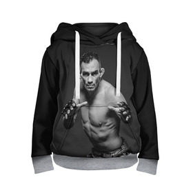 Детская толстовка 3D с принтом Tony Ferguson в городе Новоалтайск, 100% полиэстер | двухслойный капюшон со шнурком для регулировки, мягкие манжеты на рукавах и по низу толстовки, спереди карман-кенгуру с мягким внутренним слоем | el cucuy | ferguson | goin diamond | mma | tony | ufc | бабай. бабайка | бокс | борьба | джиу джитсу | тони | фергюсон | эль кукуй