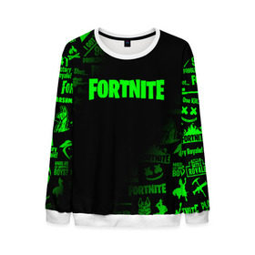 Мужской свитшот 3D с принтом FORTNITE 10 СЕЗОН в городе Новоалтайск, 100% полиэстер с мягким внутренним слоем | круглый вырез горловины, мягкая резинка на манжетах и поясе, свободная посадка по фигуре | fortnite | fortnite x | фортнайт