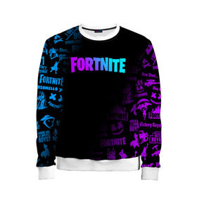 Детский свитшот 3D с принтом FORTNITE 10 СЕЗОН в городе Новоалтайск, 100% полиэстер | свободная посадка, прямой крой, мягкая тканевая резинка на рукавах и понизу свитшота | fortnite | fortnite 2 | fortnite x маршмелло | ikonik | marshmello | ninja | ninja streamer | иконик | ниндзя | пили | фортнайт | фортнайт 2 | фортнайт глава 2