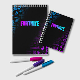 Блокнот с принтом FORTNITE 10 СЕЗОН в городе Новоалтайск, 100% бумага | 48 листов, плотность листов — 60 г/м2, плотность картонной обложки — 250 г/м2. Листы скреплены удобной пружинной спиралью. Цвет линий — светло-серый
 | fortnite | fortnite 2 | fortnite x маршмелло | ikonik | marshmello | ninja | ninja streamer | иконик | ниндзя | пили | фортнайт | фортнайт 2 | фортнайт глава 2