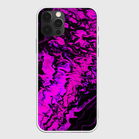 Чехол для iPhone 12 Pro Max с принтом Пурпурные краски в городе Новоалтайск, Силикон |  | Тематика изображения на принте: abstract | acrylic | art | color | liquid | modern | paint | painting | splash | абстракция | акрил | арт | брызги | жидкость | искусство | краска | рисунок | современный