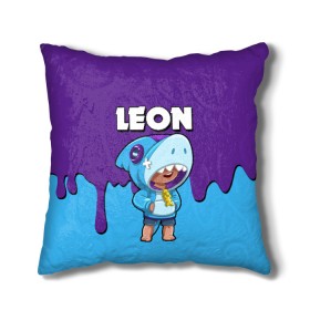 Подушка 3D с принтом Brawl Stars Leon Shark в городе Новоалтайск, наволочка – 100% полиэстер, наполнитель – холлофайбер (легкий наполнитель, не вызывает аллергию). | состоит из подушки и наволочки. Наволочка на молнии, легко снимается для стирки | brawl stars | аккаунты brawl stars | взлом brawl stars | леон brawl stars | сервера brawl stars | скачать brawl stars | скачать бесплатно brawl stars