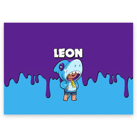 Поздравительная открытка с принтом Brawl Stars Leon Shark в городе Новоалтайск, 100% бумага | плотность бумаги 280 г/м2, матовая, на обратной стороне линовка и место для марки
 | brawl stars | аккаунты brawl stars | взлом brawl stars | леон brawl stars | сервера brawl stars | скачать brawl stars | скачать бесплатно brawl stars