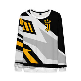 Мужской свитшот 3D с принтом Juventus в городе Новоалтайск, 100% полиэстер с мягким внутренним слоем | круглый вырез горловины, мягкая резинка на манжетах и поясе, свободная посадка по фигуре | calcio | club | cr7 | cristiano ronaldo | dybala | football | full highlights | goals | italia | juventus | napoli | roma | serie a | белый | италия | клуб | форма | черный | ювентус