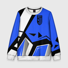 Детский свитшот 3D с принтом Juventus в городе Новоалтайск, 100% полиэстер | свободная посадка, прямой крой, мягкая тканевая резинка на рукавах и понизу свитшота | calcio | club | cr7 | cristiano ronaldo | dybala | football | full highlights | goals | italia | juventus | napoli | roma | serie a | белый | италия | клуб | форма | черный | ювентус