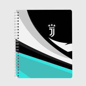 Тетрадь с принтом Juventus в городе Новоалтайск, 100% бумага | 48 листов, плотность листов — 60 г/м2, плотность картонной обложки — 250 г/м2. Листы скреплены сбоку удобной пружинной спиралью. Уголки страниц и обложки скругленные. Цвет линий — светло-серый
 | calcio | club | cr7 | cristiano ronaldo | dybala | football | full highlights | goals | italia | juventus | napoli | roma | serie a | белый | италия | клуб | форма | черный | ювентус