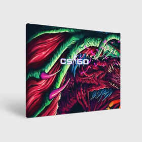 Холст прямоугольный с принтом CS:GO-HYPER BEAST в городе Новоалтайск, 100% ПВХ |  | Тематика изображения на принте: awp | counter strike | cs go | cs go global offensive | hyper beast | skin cs | team cs | команды cs | скины оружия | скоростной зверь | хайпер бист