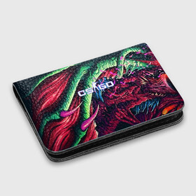 Картхолдер с принтом с принтом CS:GO-HYPER BEAST в городе Новоалтайск, натуральная матовая кожа | размер 7,3 х 10 см; кардхолдер имеет 4 кармана для карт; | Тематика изображения на принте: awp | counter strike | cs go | cs go global offensive | hyper beast | skin cs | team cs | команды cs | скины оружия | скоростной зверь | хайпер бист