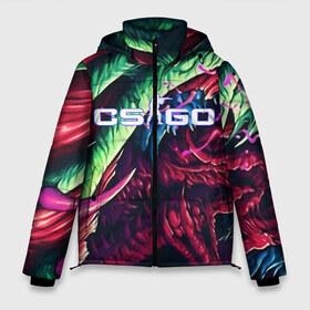 Мужская зимняя куртка 3D с принтом CSGO-HYPER BEAST в городе Новоалтайск, верх — 100% полиэстер; подкладка — 100% полиэстер; утеплитель — 100% полиэстер | длина ниже бедра, свободный силуэт Оверсайз. Есть воротник-стойка, отстегивающийся капюшон и ветрозащитная планка. 

Боковые карманы с листочкой на кнопках и внутренний карман на молнии. | Тематика изображения на принте: awp | counter strike | cs go | cs go global offensive | hyper beast | skin cs | team cs | команды cs | скины оружия | скоростной зверь | хайпер бист