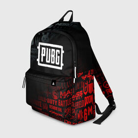 Рюкзак 3D с принтом PUBG в городе Новоалтайск, 100% полиэстер | лямки с регулируемой длиной, сверху петелька, чтобы рюкзак можно было повесить на вешалку. Основное отделение закрывается на молнию, как и внешний карман. Внутри два дополнительных кармана, один из которых закрывается на молнию. По бокам два дополнительных кармашка | borderlands | call of duty | counter strike | cs go | dark souls | devil may cry | dmc | dota | dota2 | face | fallout | far cry | stalker | tes | the elder scrolls | the last of us | the witcher | warframe | watch dogs | ведьмак | дота | до