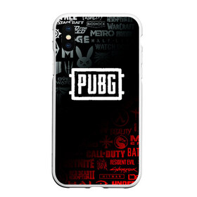 Чехол для iPhone XS Max матовый с принтом PUBG в городе Новоалтайск, Силикон | Область печати: задняя сторона чехла, без боковых панелей | borderlands | call of duty | counter strike | cs go | dark souls | devil may cry | dmc | dota | dota2 | face | fallout | far cry | stalker | tes | the elder scrolls | the last of us | the witcher | warframe | watch dogs | ведьмак | дота | до