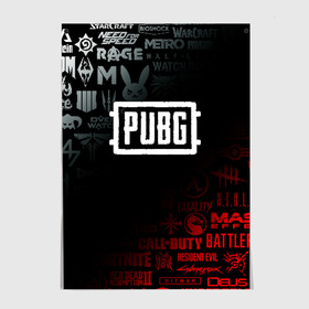 Постер с принтом PUBG в городе Новоалтайск, 100% бумага
 | бумага, плотность 150 мг. Матовая, но за счет высокого коэффициента гладкости имеет небольшой блеск и дает на свету блики, но в отличии от глянцевой бумаги не покрыта лаком | borderlands | call of duty | counter strike | cs go | dark souls | devil may cry | dmc | dota | dota2 | face | fallout | far cry | stalker | tes | the elder scrolls | the last of us | the witcher | warframe | watch dogs | ведьмак | дота | до
