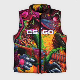 Мужской жилет утепленный 3D с принтом CS GO в городе Новоалтайск,  |  | awp | counter strike | cs go | cs go global offensive | hyper beast | skin cs | team cs | команды cs | скины оружия | скоростной зверь | хайпер бист