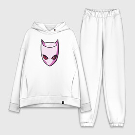 Женский костюм хлопок Oversize с принтом KILLER QUEEN розовая кошка в городе Новоалтайск,  |  | adventure | jojo | jojo s bizarre | jojo’s bizarre adventure | killer queen | аниме | джоджо | манга | невероятные приключения джоджо