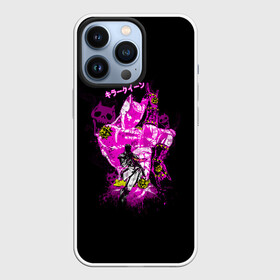 Чехол для iPhone 13 Pro с принтом ПРИКЛЮЧЕНИЯ ДЖОДЖО (НА СПИНЕ) в городе Новоалтайск,  |  | Тематика изображения на принте: adventure | jojo | jojo s bizarre | jojo’s bizarre adventure | killer queen | аниме | джоджо | манга | невероятные приключения джоджо