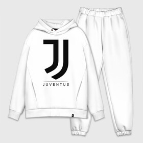 Мужской костюм хлопок OVERSIZE с принтом JUVENTUS в городе Новоалтайск,  |  | cr7 | juve | juventus | ronaldo | роналдо | ювентус