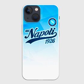 Чехол для iPhone 13 mini с принтом Наполи в городе Новоалтайск,  |  | napoli | ssc napoli | наполи | неаполь | форма | футбол | футболист | футбольный клуб