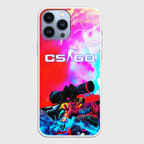 Чехол для iPhone 13 Pro Max с принтом CS GO в городе Новоалтайск,  |  | Тематика изображения на принте: awp | counter strike | cs go | cs go global offensive | hyper beast | skin cs | team cs | команды cs | скины оружия | скоростной зверь | хайпер бист