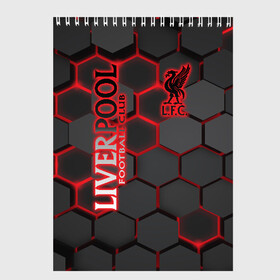Скетчбук с принтом Liverpool F C в городе Новоалтайск, 100% бумага
 | 48 листов, плотность листов — 100 г/м2, плотность картонной обложки — 250 г/м2. Листы скреплены сверху удобной пружинной спиралью | anfield | champions league | doelpunt | espn | goals | league | lfc | liverpool fc | madrid | melwood | mo salah | premier | voetbal | ziggo | британский | клуб | ливерпуль | футбольный