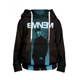 Детская толстовка 3D с принтом Eminem в городе Новоалтайск, 100% полиэстер | двухслойный капюшон со шнурком для регулировки, мягкие манжеты на рукавах и по низу толстовки, спереди карман-кенгуру с мягким внутренним слоем | emenem | eminem | hip hop | hiphop | kamikaze | marshal mathers | marshall | marshall mathers | rap | rap god | revival | slim shadi | slim shady | venom | еминем | олдскул | реп | рэп | хипхоп | эминем