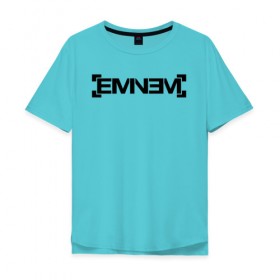 Мужская футболка хлопок Oversize с принтом Eminem в городе Новоалтайск, 100% хлопок | свободный крой, круглый ворот, “спинка” длиннее передней части | emenem | eminem | hip hop | hiphop | kamikaze | marshal mathers | marshall | marshall mathers | rap | rap god | revival | slim shadi | slim shady | venom | еминем | олдскул | реп | рэп | хипхоп | эминем