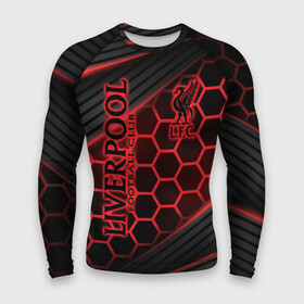Мужской рашгард 3D с принтом Liverpool F.C. в городе Новоалтайск,  |  | anfield | champions league | doelpunt | espn | goals | league | lfc | liverpool fc | madrid | melwood | mo salah | premier | voetbal | ziggo | британский | клуб | ливерпуль | футбольный