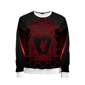 Детский свитшот 3D с принтом Liverpool F.C. в городе Новоалтайск, 100% полиэстер | свободная посадка, прямой крой, мягкая тканевая резинка на рукавах и понизу свитшота | anfield | champions league | doelpunt | espn | goals | league | lfc | liverpool fc | madrid | melwood | mo salah | premier | voetbal | ziggo | британский | клуб | ливерпуль | футбольный