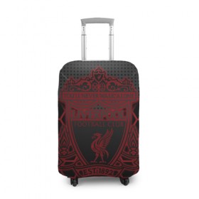 Чехол для чемодана 3D с принтом Liverpool F.C. в городе Новоалтайск, 86% полиэфир, 14% спандекс | двустороннее нанесение принта, прорези для ручек и колес | anfield | champions league | doelpunt | espn | goals | league | lfc | liverpool fc | madrid | melwood | mo salah | premier | voetbal | ziggo | британский | клуб | ливерпуль | футбольный